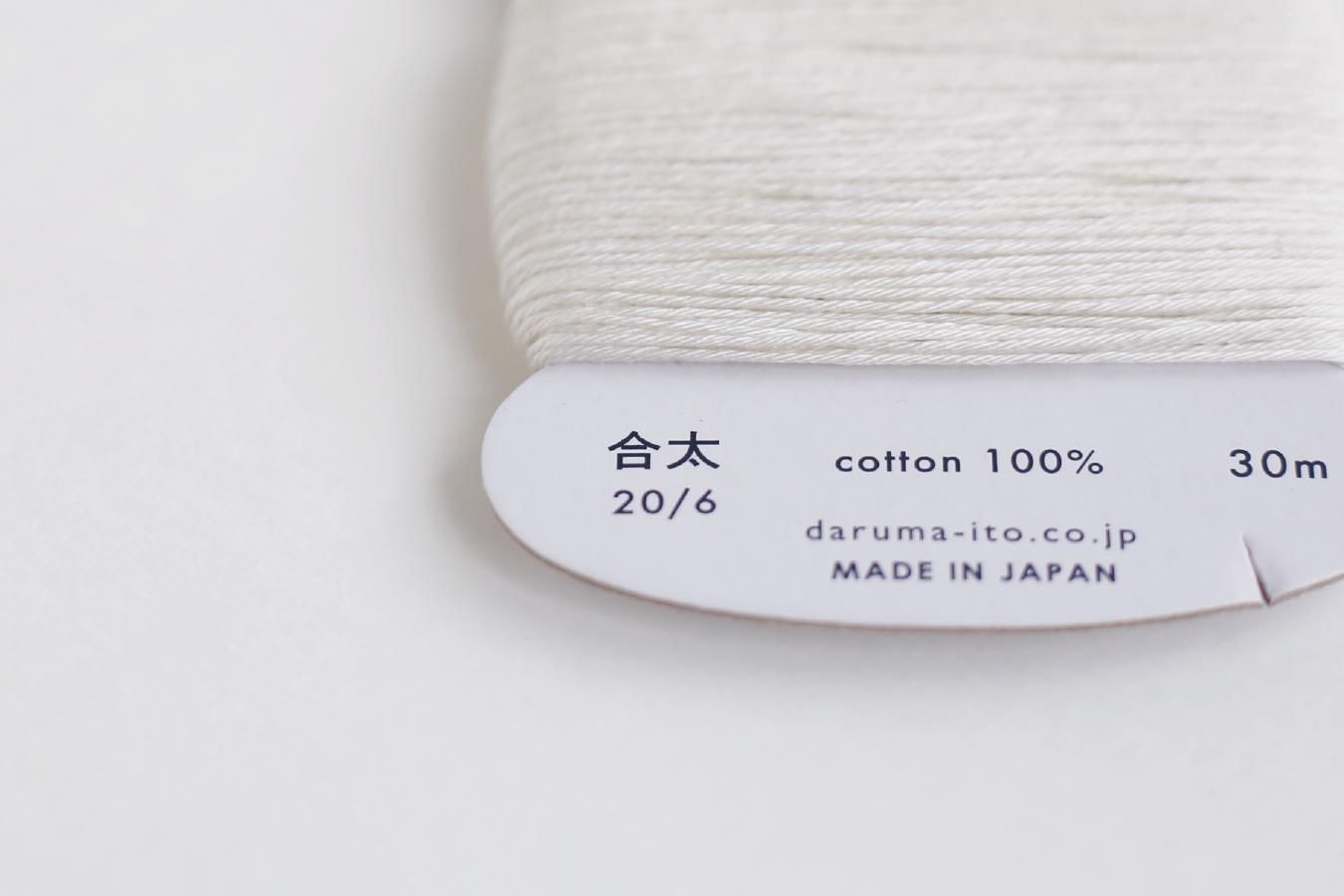 Daruma Sashiko Thread Card - Thick