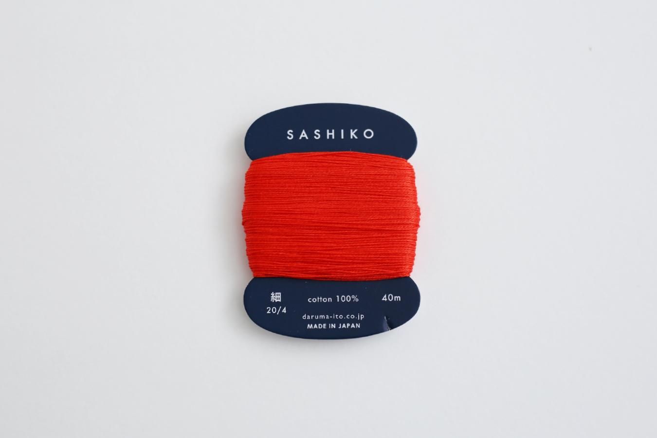 Daruma Sashiko Thread Card - Thin