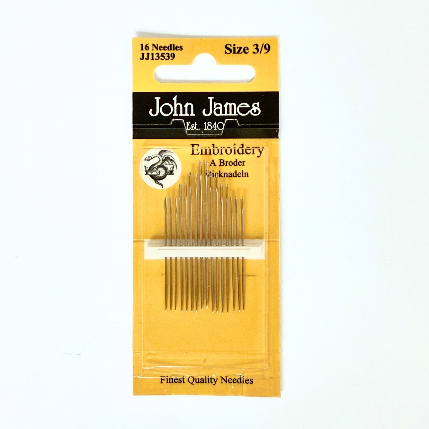 John James Embroidery Needles