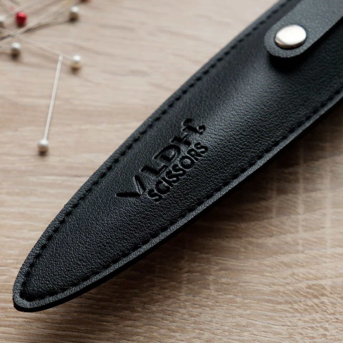 LDH Midnight Edition Leather Scissor Sheath