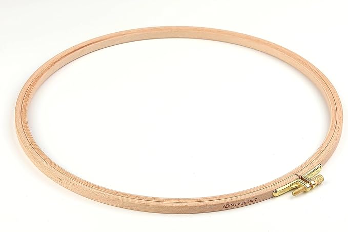 Nurge Beech Embroidery Hoops, 8mm