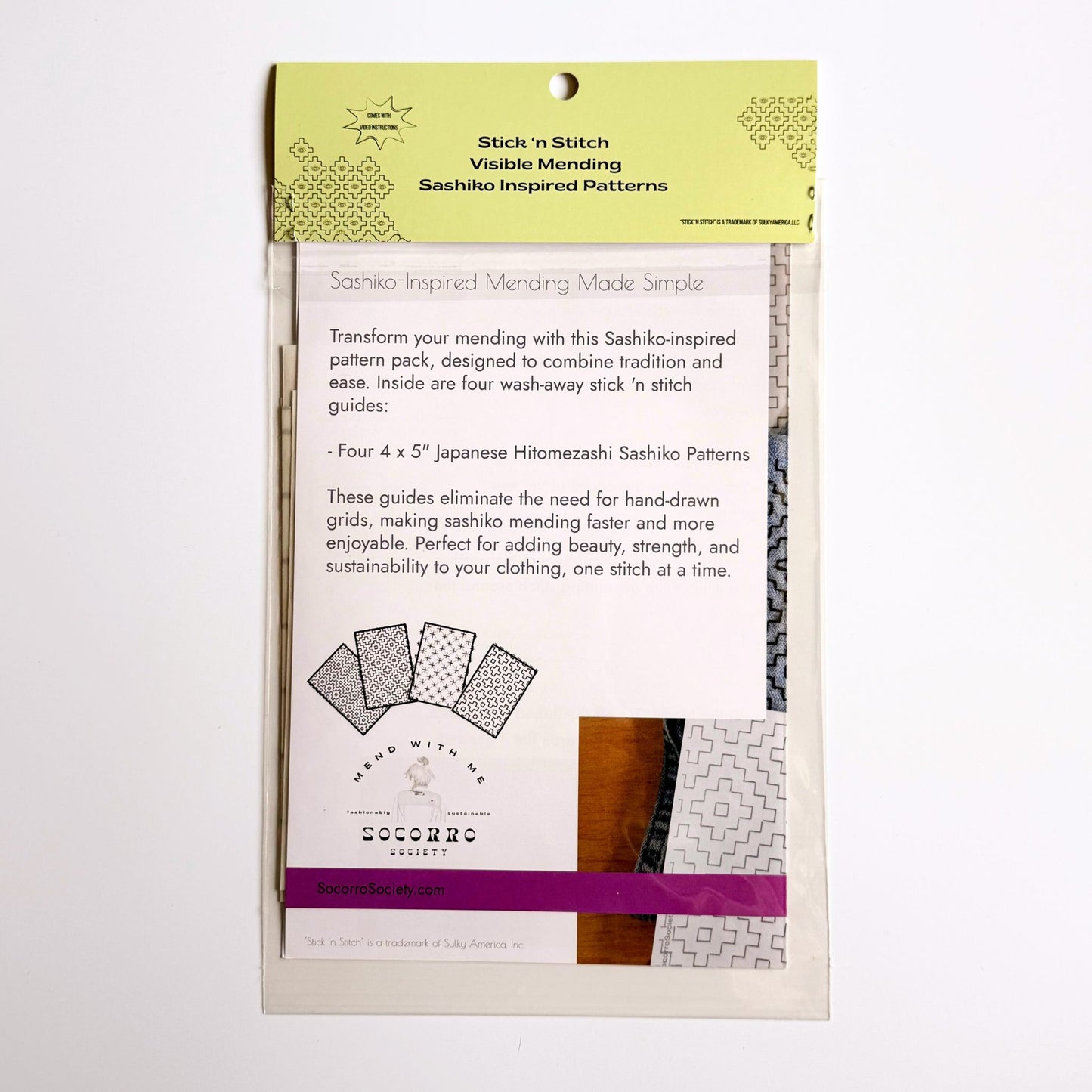 Stick 'n Stitch - Vol. 2 Starter Pack - Hitomezashi
