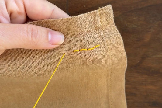 How to Sew a Backstitch