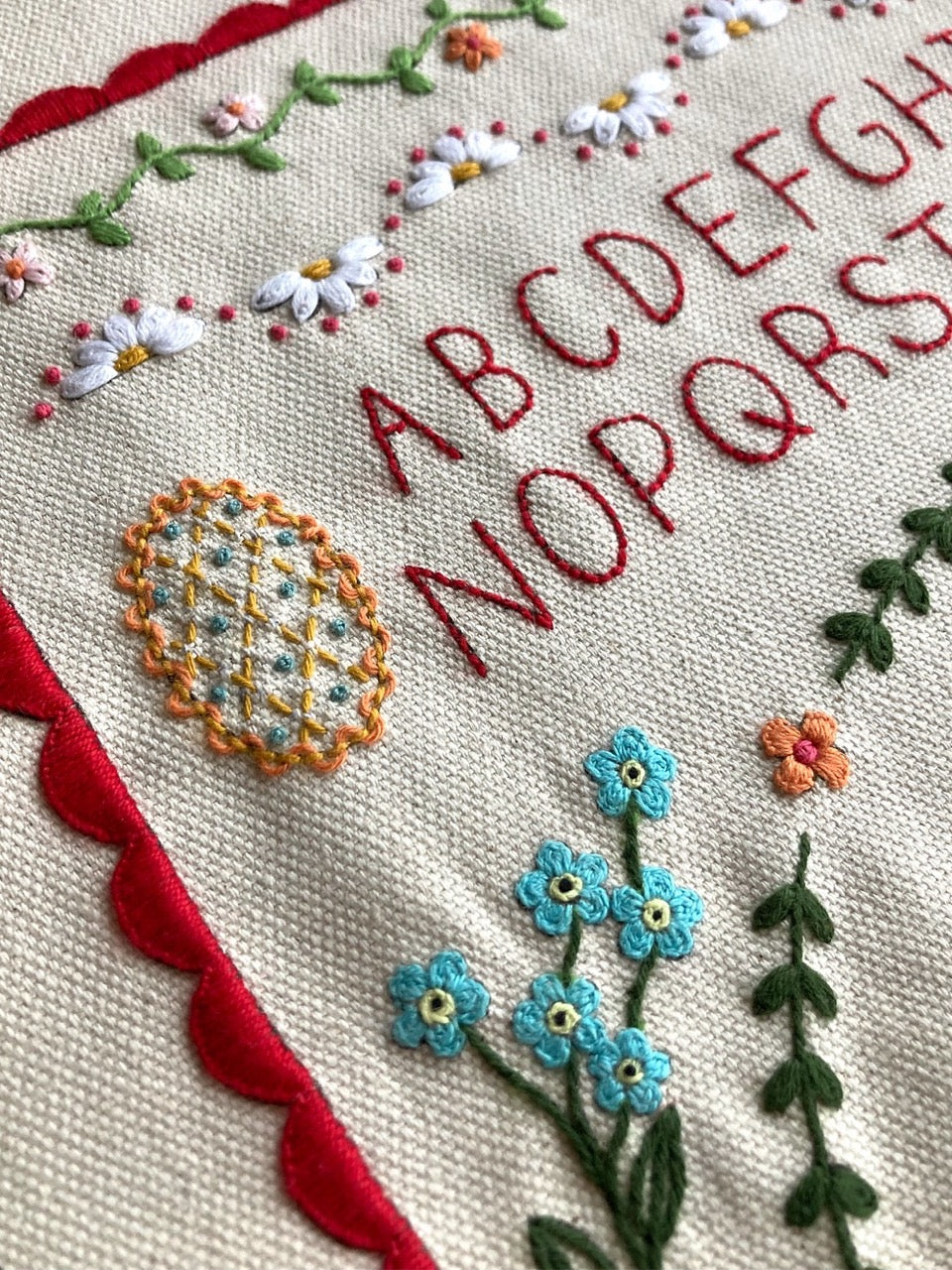 Alphabet Embroidery Kit