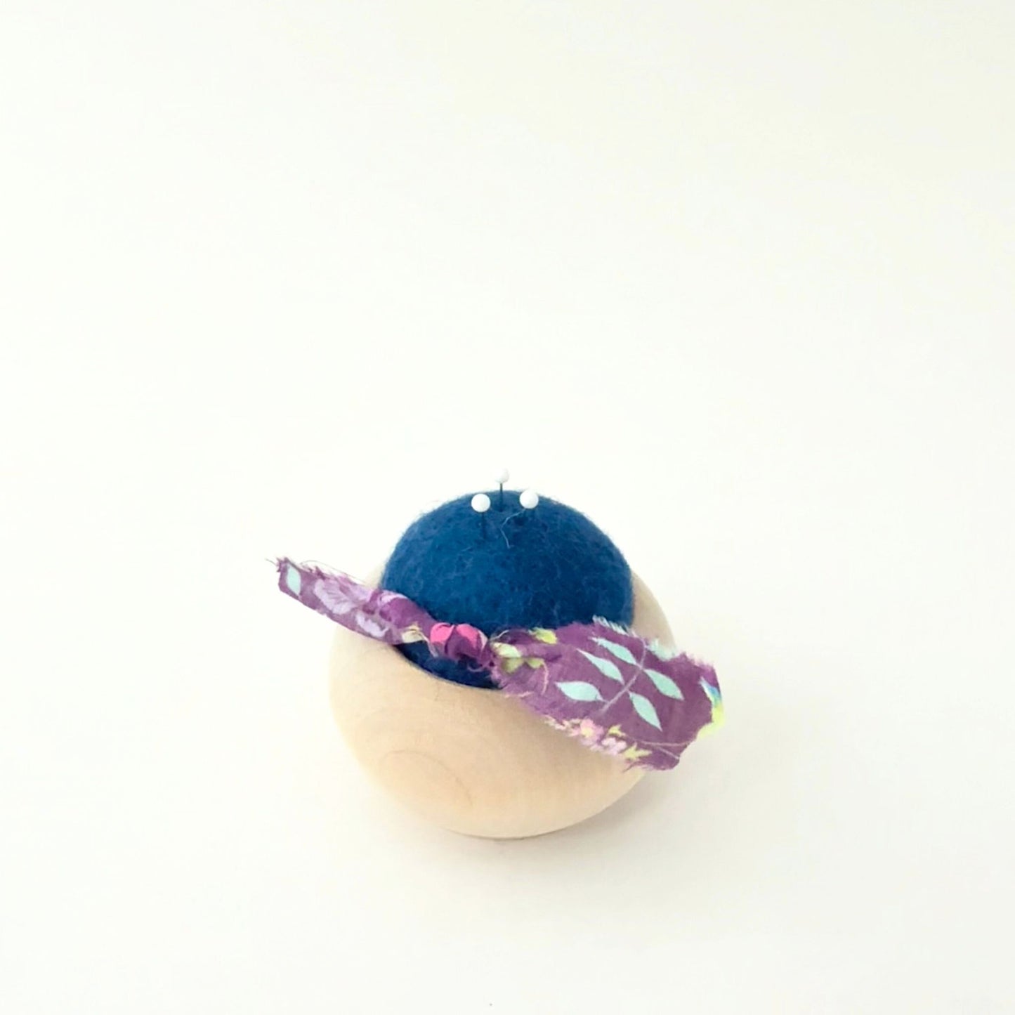 Brooklyn Haberdashery Turned Wood Pincushion