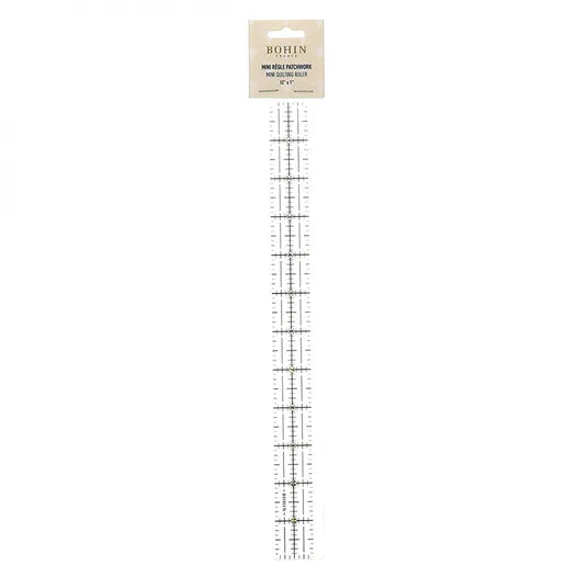 BOHIN Mini Quilting Ruler 1" x 12"