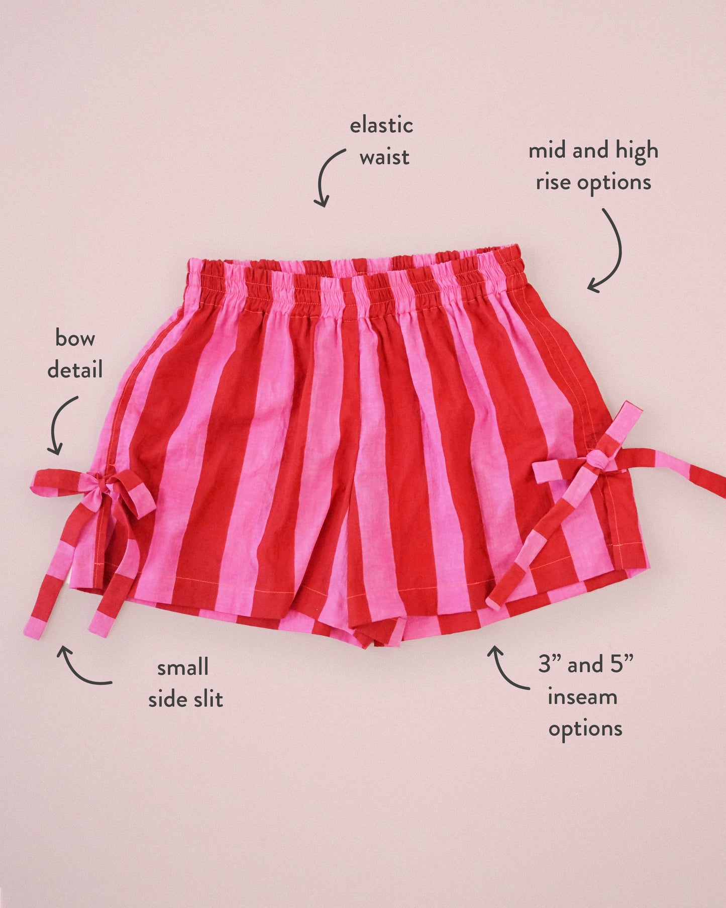 Bow Boxer Shorts PDF Sewing Pattern