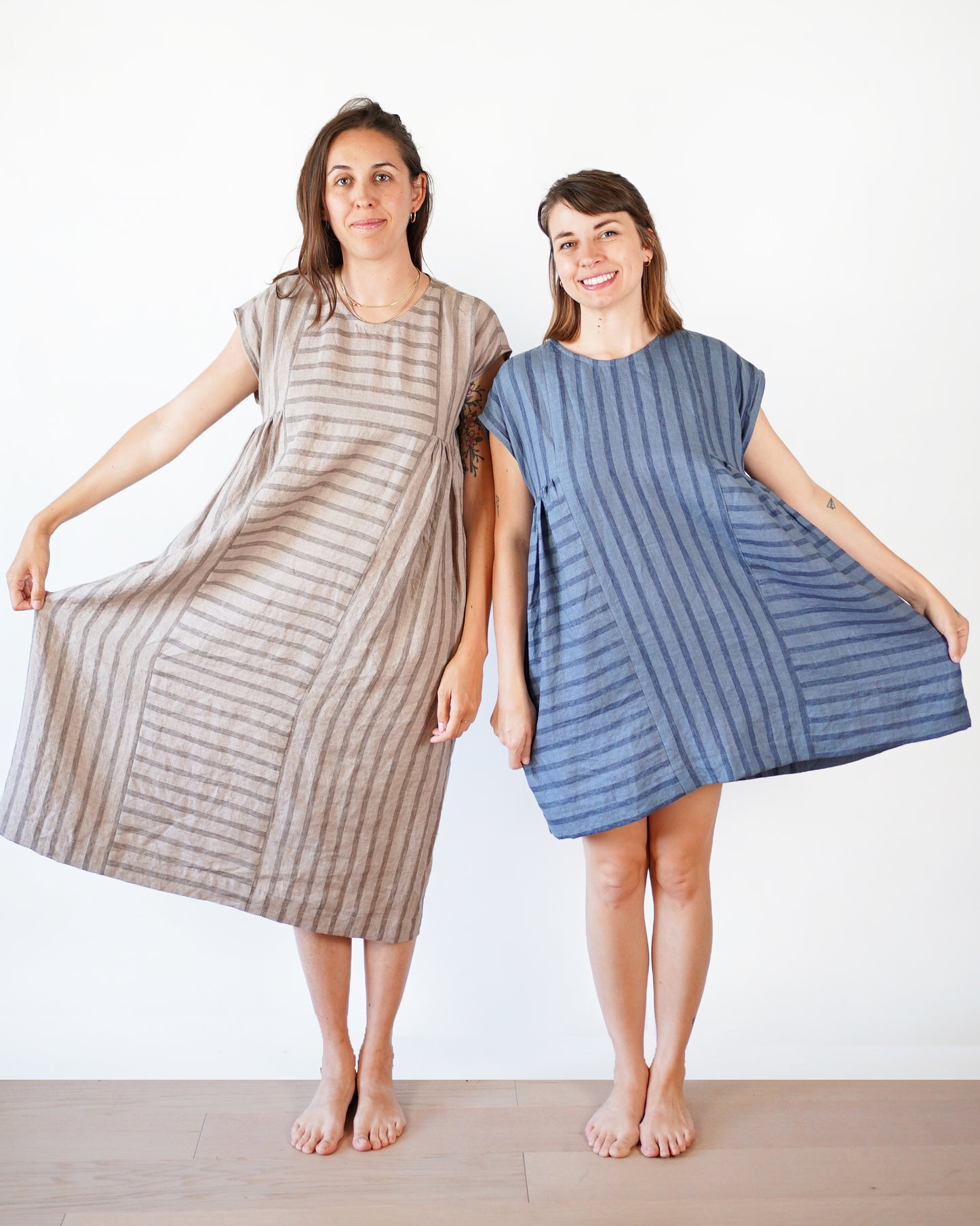 Collage Gather Dress PDF Sewing Pattern