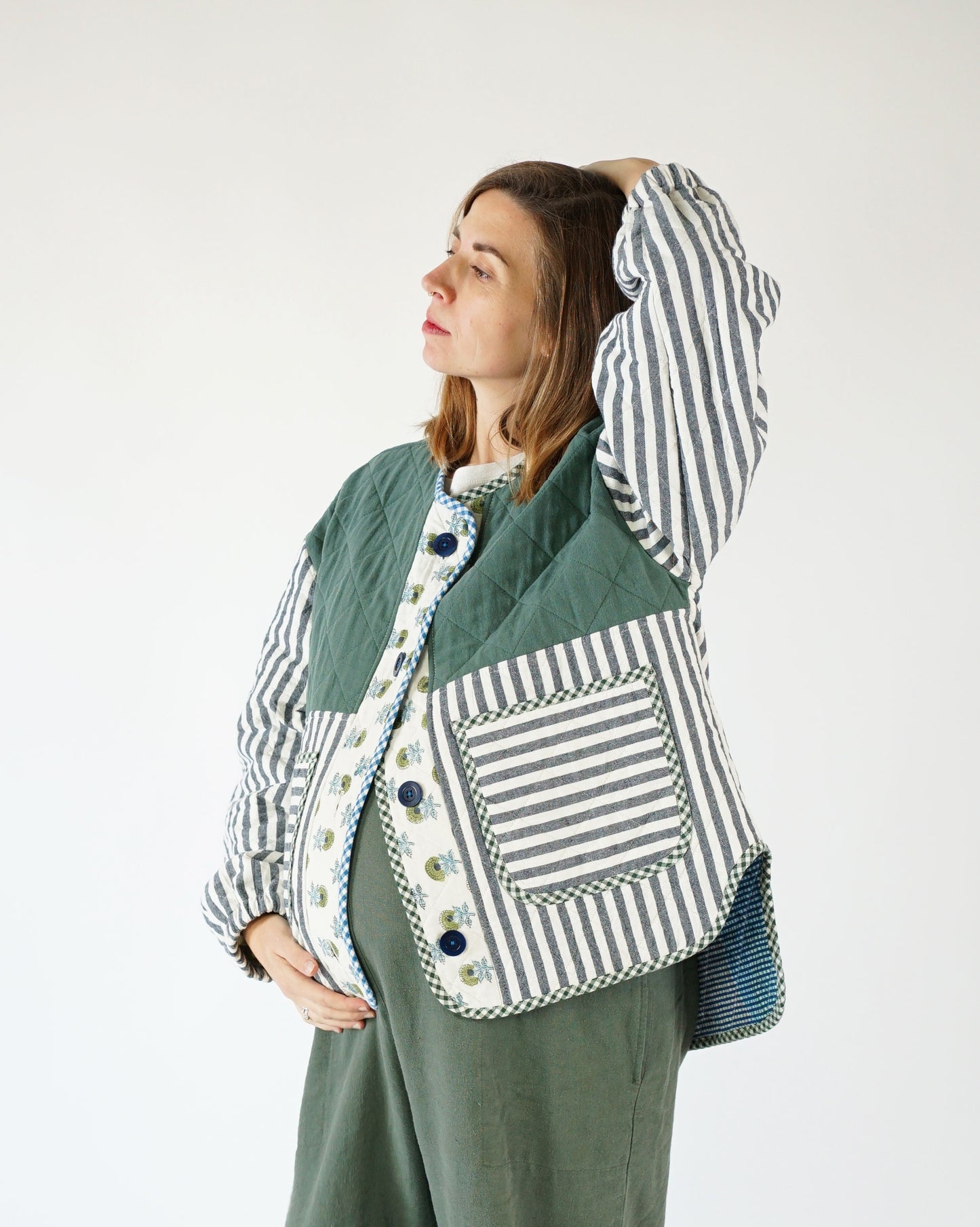 Homebody Quilted Jacket PDF Sewing Pattern