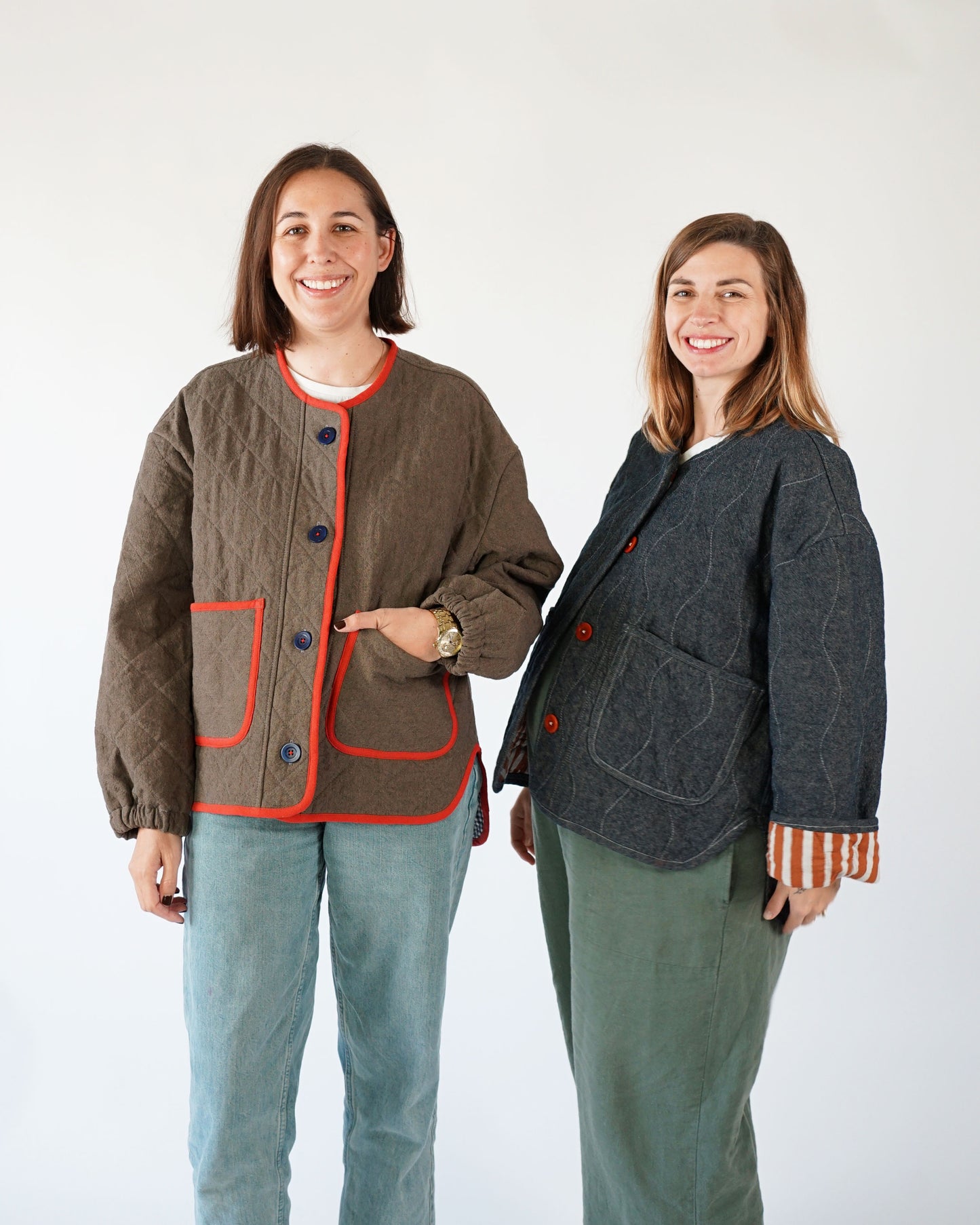 Homebody Quilted Jacket PDF Sewing Pattern