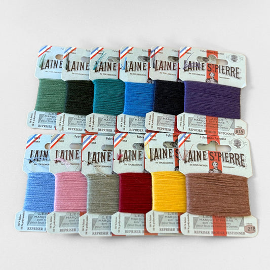 Laine St. Pierre Wool Floss Box, Assorted Colors
