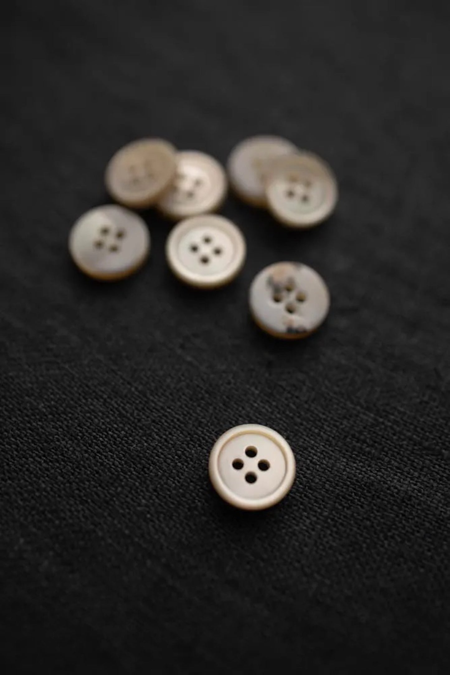 Merchant and Mills Milky Shirt Button, 11mm