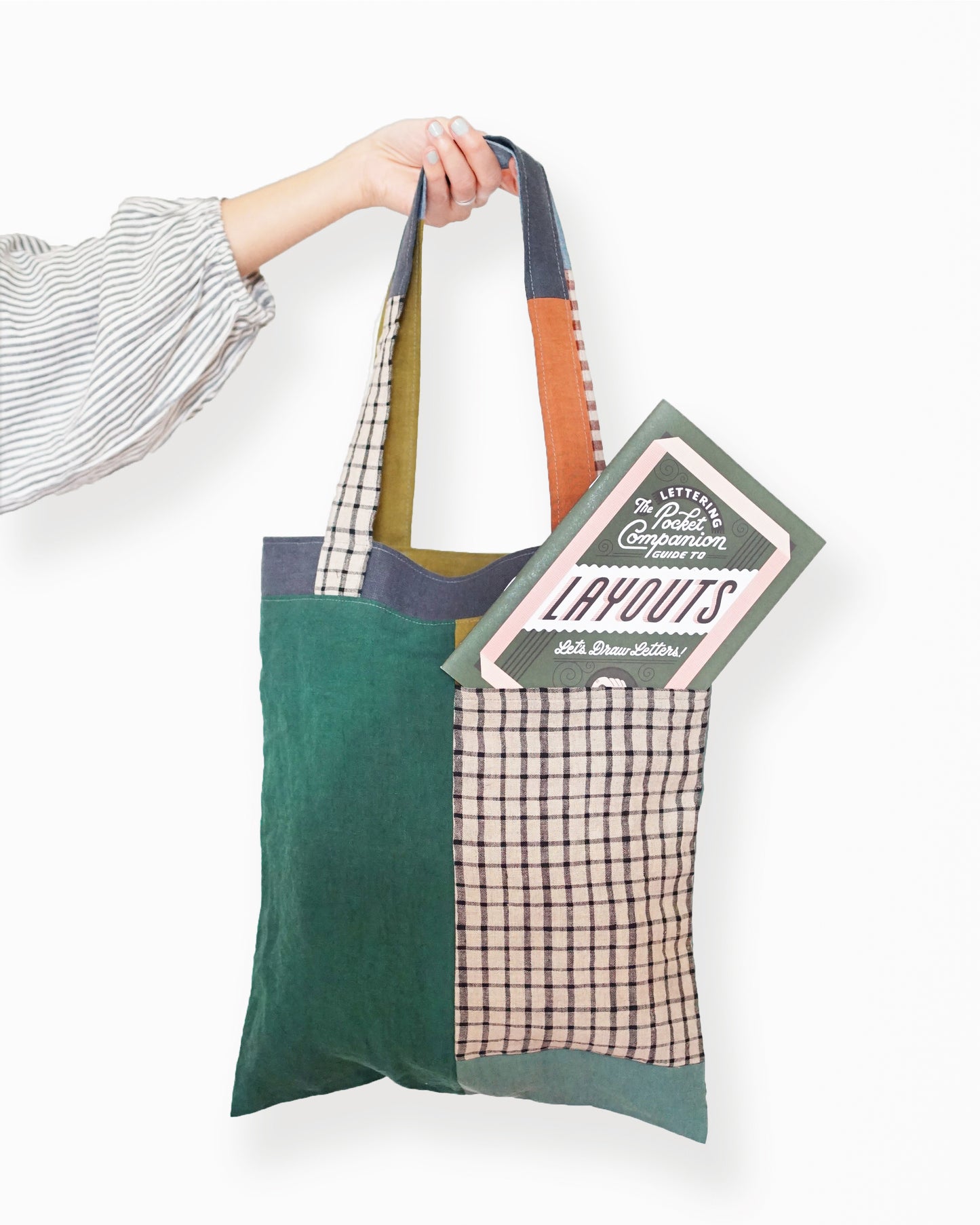 Stash Pocket Tote PDF Sewing Pattern